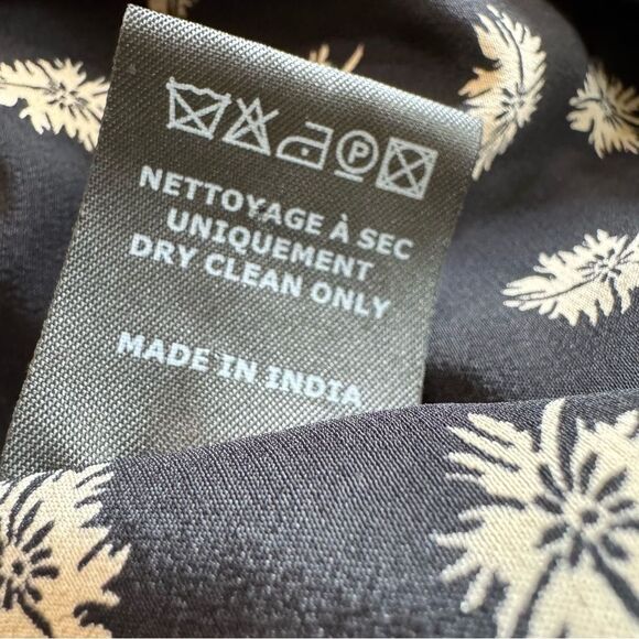 Isabel Marant Ceciline Silk Long Sleeve Top Mock Neck Floral US 6‎ New $1498 - Picture 9 of 15